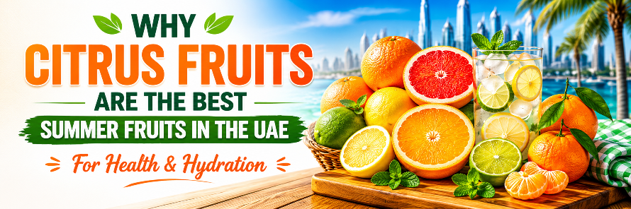 Why Citrus Fruits Are the Best Summer Fruits in the UAE for Health and Hydration