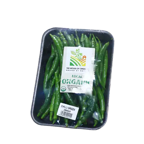 Organic Chilli Green 250g UAE